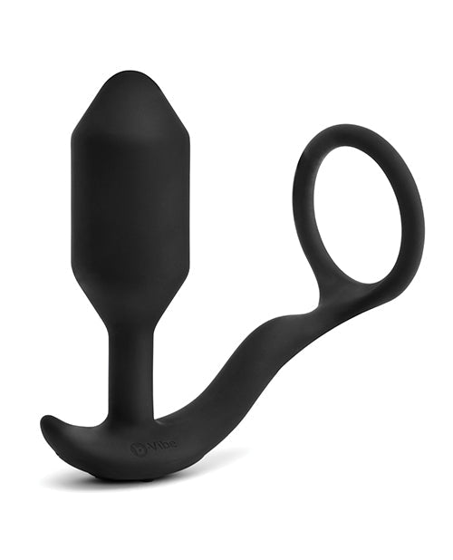 B-Vibe Vibrating Snug & Tug Medium - Black