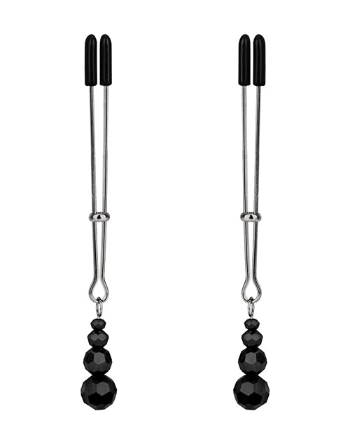 Lux Fetish Adjustable Tweezers Nipple Clips