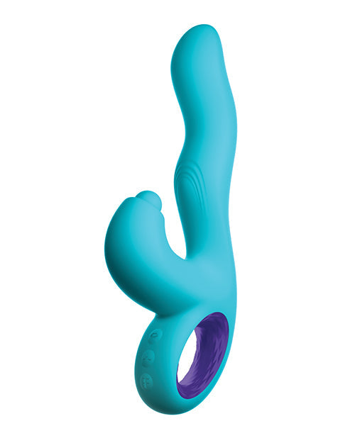 Femme Funn G Spot Vibrator | Klio Triple Action Rabbit Vibrator | Turquoise Clit Vibrator | Best Vibrator for Women