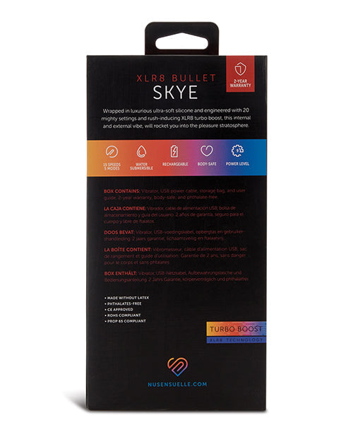 Nu Sensuelle Skye Velvet Touch Vibe - Hot Pink