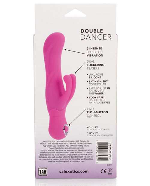 Posh Silicone G Spot Vibrator | Double Dancer Clit Vibrator | Pink Waterproof | Best Vibrator for Women