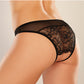 Adore Just a Rumor Panty Black O/S