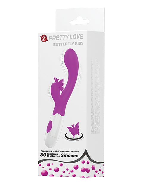 Pretty Love G Spot Vibrator | Butterfly Kiss Rabbit Vibrator | 30-Mode Fuchsia Clit Vibrator | Best Vibrator for Women