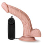 Blush Dr Sean Vibrating Dildo | 8" Big Dildo | Vanilla Suction Cup Dildo
