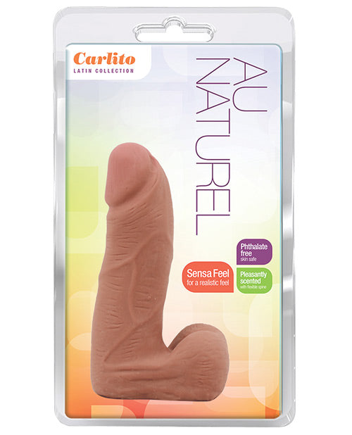 Blush Au Naturel Realistic Dildo | Carlito Big Dildo | Latin Veiny Large Dildo with Plush Balls