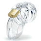 CB-6000S 2 1/2" Cock Cage & Lock Set - Clear