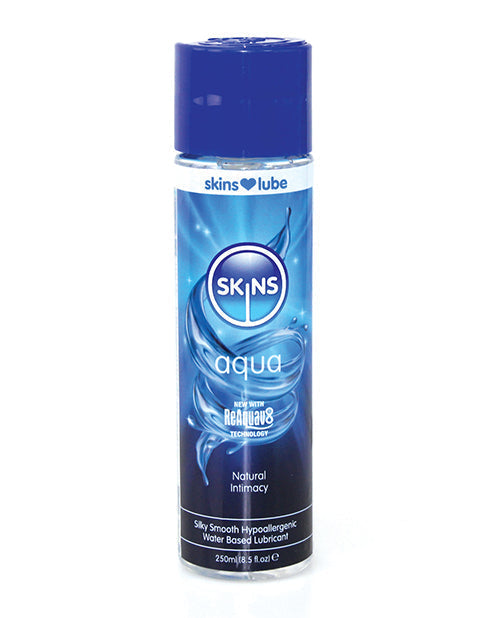Skins Aqua Water Based Lubricant - 8.5 oz
