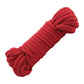 Japanese Style Bondage Cotton Rope - Red