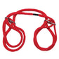 Japanese Style Bondage Wrist or Ankle Cotton Rope - Red