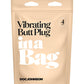 In A Bag 4" Vibrating Butt Plug - Black