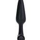 In A Bag 5" Vibrating Butt Plug - Black