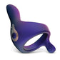 Hueman Solar Cock Ring w/Vibrating Perineum - Purple
