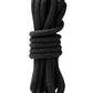Lux Fetish Bondage Rope - 3 m Black
