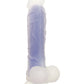 Evolved Luminous Realistic Dildo | Large Purple Dildo | Flexible Suction Cup Dildo