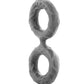 Shaft Double C-Ring - Large Gray