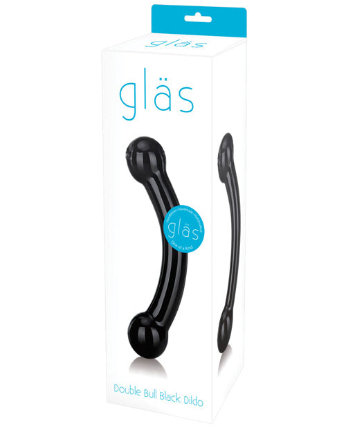 Glas Double Dildo | Bull Glass Dildo | Big Black Dildo | Large Dildo | Realistic Dildo | Best Dildo