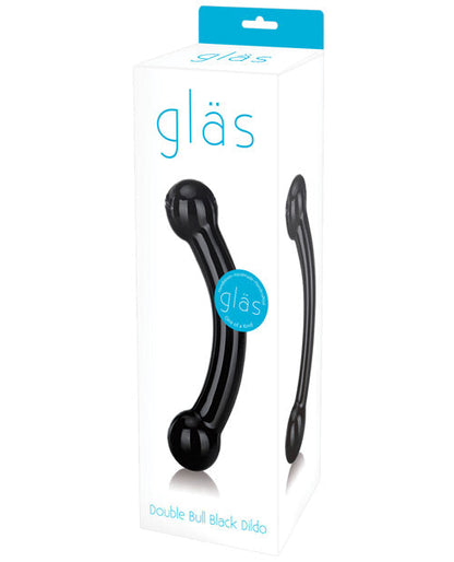 Glas Double Dildo | Bull Glass Dildo | Big Black Dildo | Large Dildo | Realistic Dildo | Best Dildo