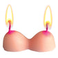 Boobie Party Candles - Pack of 3
