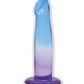 Shades Jelly Realistic Dildo | TPR Gradient 6-Inch Big Dildo | Small Blue-Purple Dildo