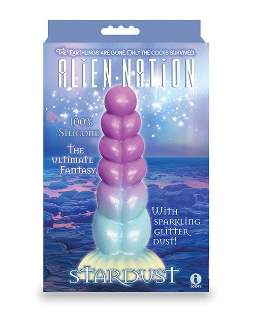 Alien Nation Big Dildo | Stardust Glitter Realistic Dildo | Suction Cup Dildo