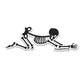 Halloween Bone Over Sticker - Pack of 3