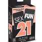 Sex Fun 21 Card Game