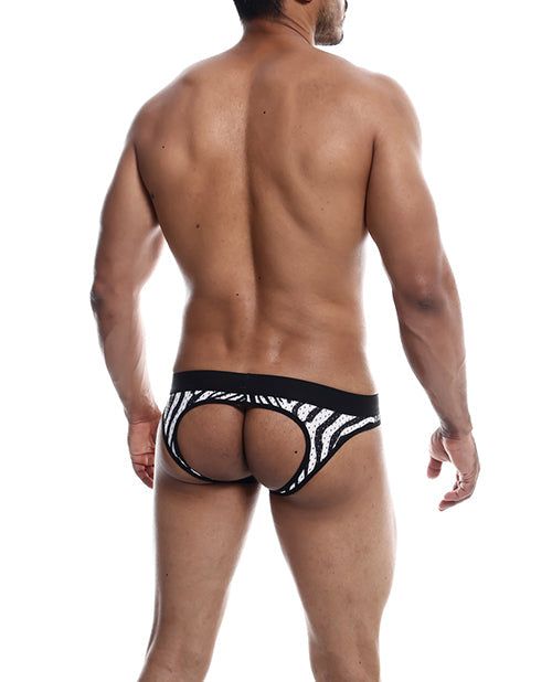Male Basics MOB Aero Jock Zebra SM