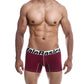 Male Basics Performance Boxer Burgundy SM