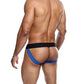 Male Basics Neon Jockstrap Royal XL
