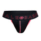 Male Basics Neon Thong  Coral SM