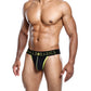 Male Basics Neon Thong Yellow LG