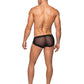 Hoser Stretch Mesh Micro Mini Short Black LG