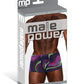 Galactic Sheer Poly Spandex Mini Short Multi Color MD