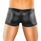 Male Power Satin Lycra Boxer Black Large
