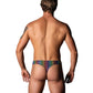 Pack & Play Thong w/Front Condom Pouch - Rainbow L/XL
