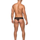 Hoser Stretch Mesh Thong Black S/M