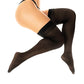Sheer Thigh High Stockings Black O/S