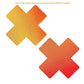 Neva Nude Chameleon Color Changing X Factor Pasties - Orange/Yellow