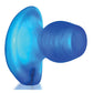 Oxballs Glowhole 2 Hollow Buttplug w/LED Insert Large - Blue Morph