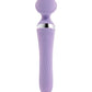 Playboy Pleasure Vibrato Wand Vibrator - Lilac