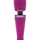 Playboy Pleasure Mic Drop Petite Wand Vibrator - Fuschia