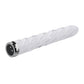 Playboy Pleasure In the Twist Glass Vibrator - White