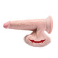 King Cock Plus Large Dildo | Ivory Triple Density with Swinging Balls 6" Big Dildo