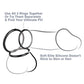 Fantasy C-Ringz Silicone 3-Ring Stamina Set