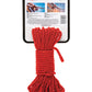 Scandal BDSM Rope - 10m Red