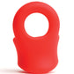 Sport Fucker Silicone Baller Ring - Red