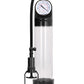 Shots Pumped Comfort Pump w/Advanced PSI Gauge - Transparent