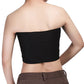 Gender Fluid Strapless Chest Compression Binder - L Black