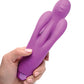 Bang 10X G Spot Vibrator | Triple Rabbit Vibrator | 3-Speed Purple Clit Vibrator | Best Vibrator for Women