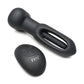 Inmi Bum Flick Flicking & Vibrating Silicone Butt Plug w/Remote - Black